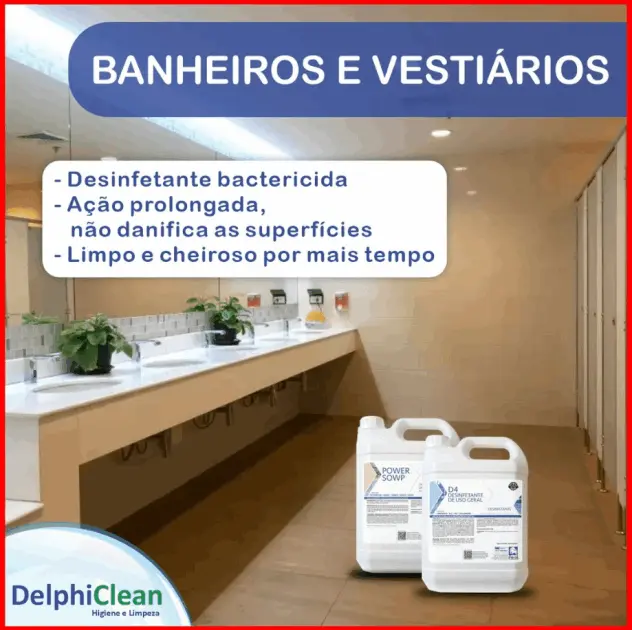 serviços da empresa com foco em produtos de limpeza e higiene na região de Sorocaba